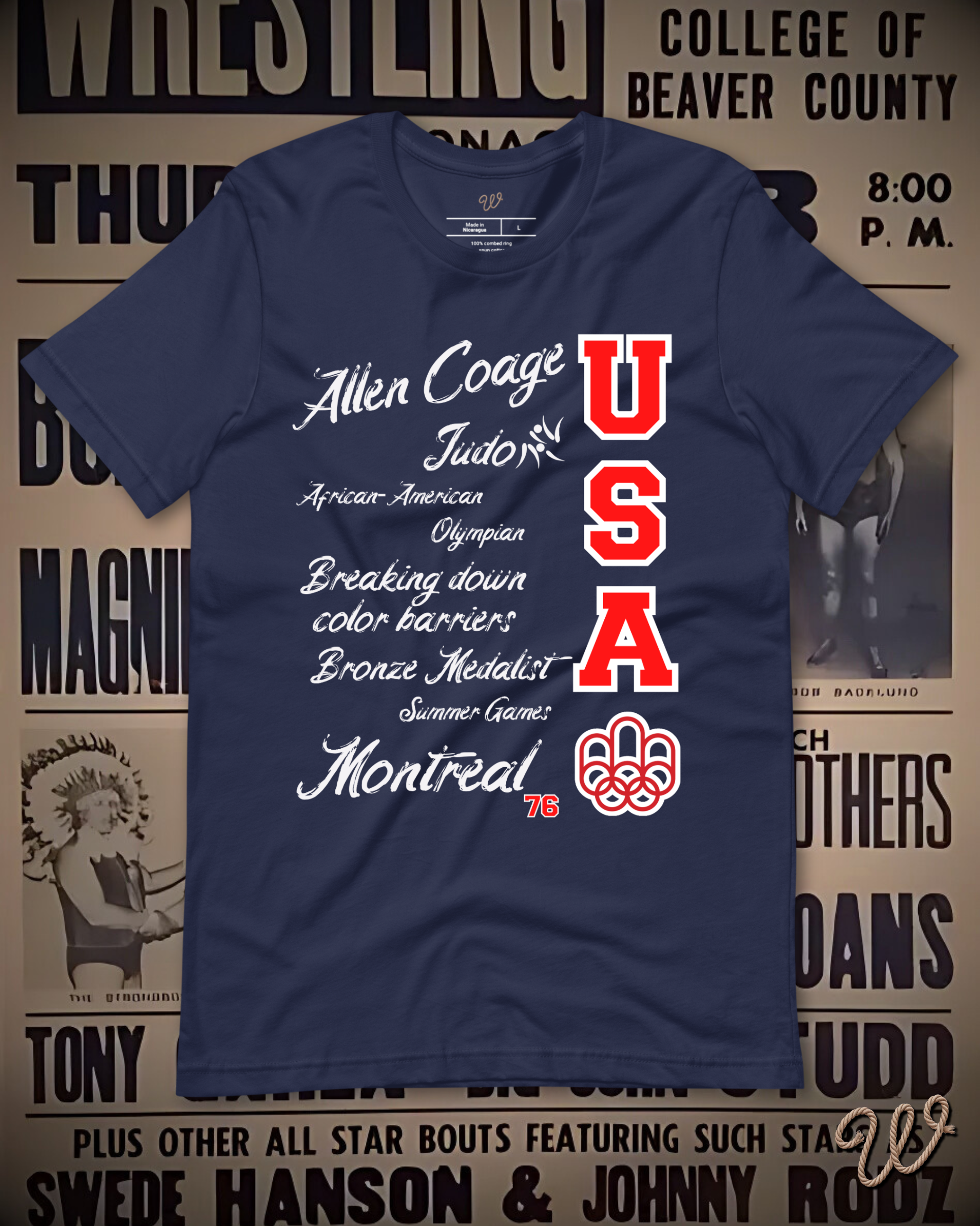 Allen Coage - Montreal '76 Shirt