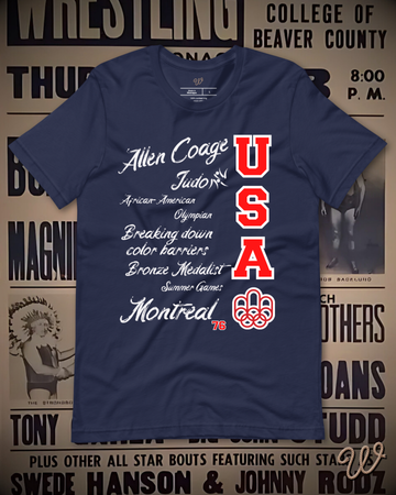Allen Coage - Montreal '76 Shirt