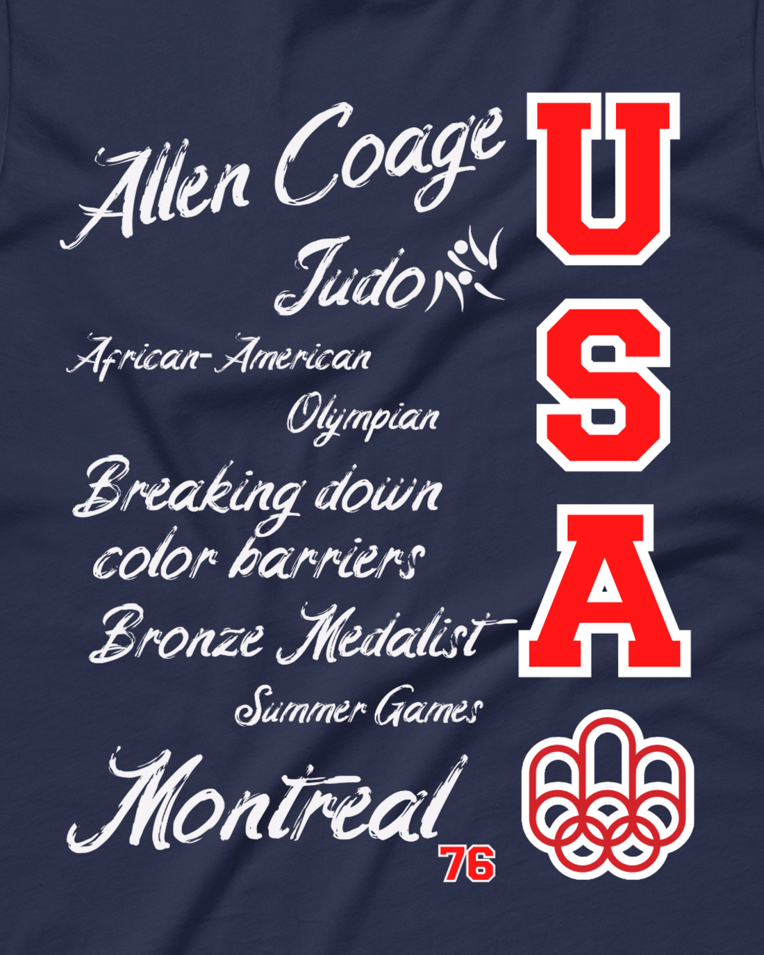 Allen Coage - Montreal '76 Shirt