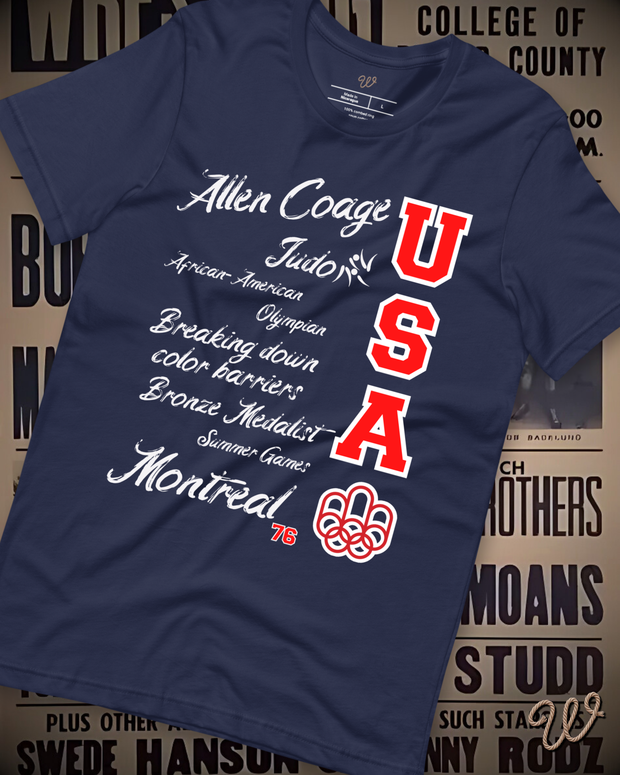 Allen Coage - Montreal '76 Shirt