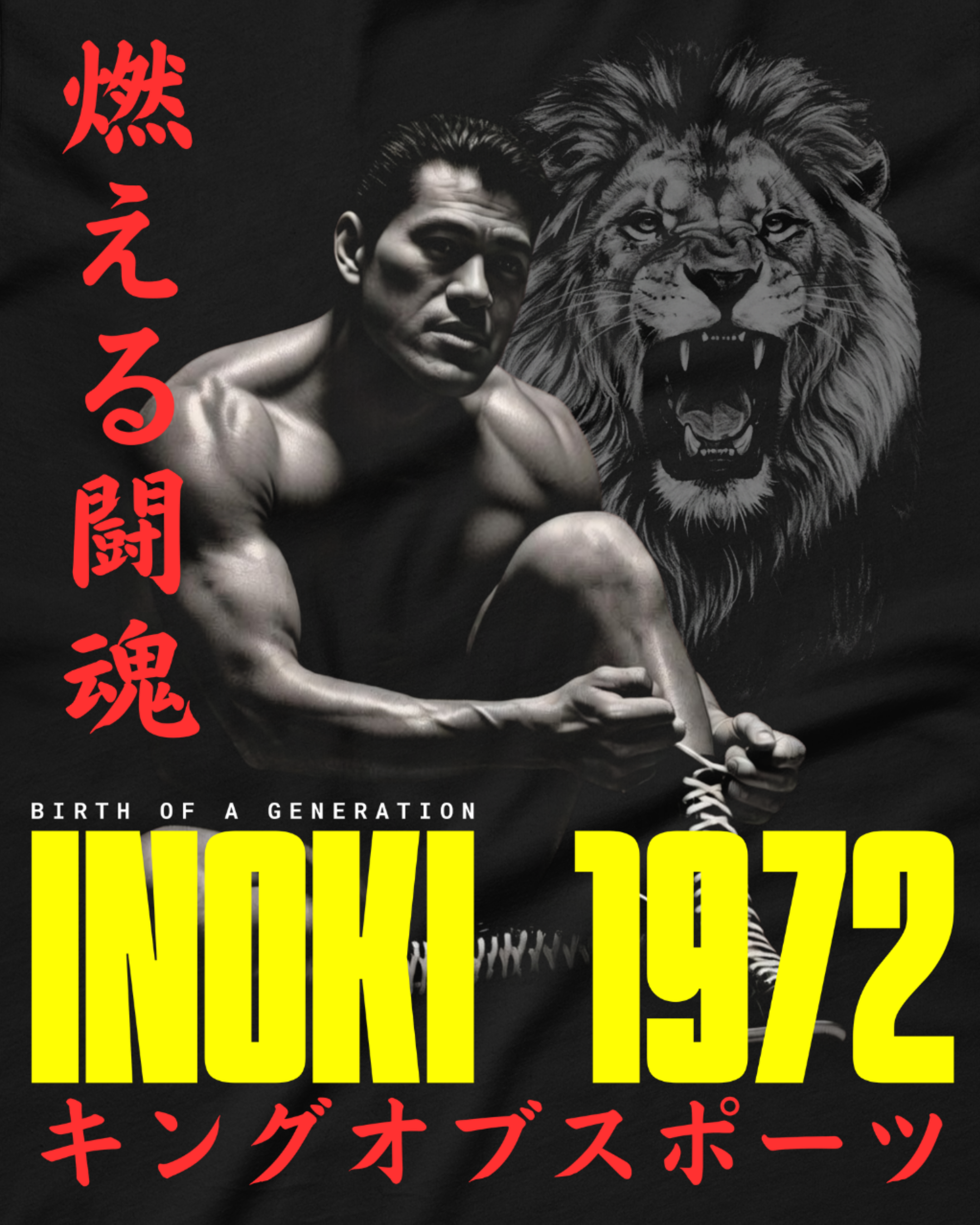 Antonio Inoki - King of '72 Shirt