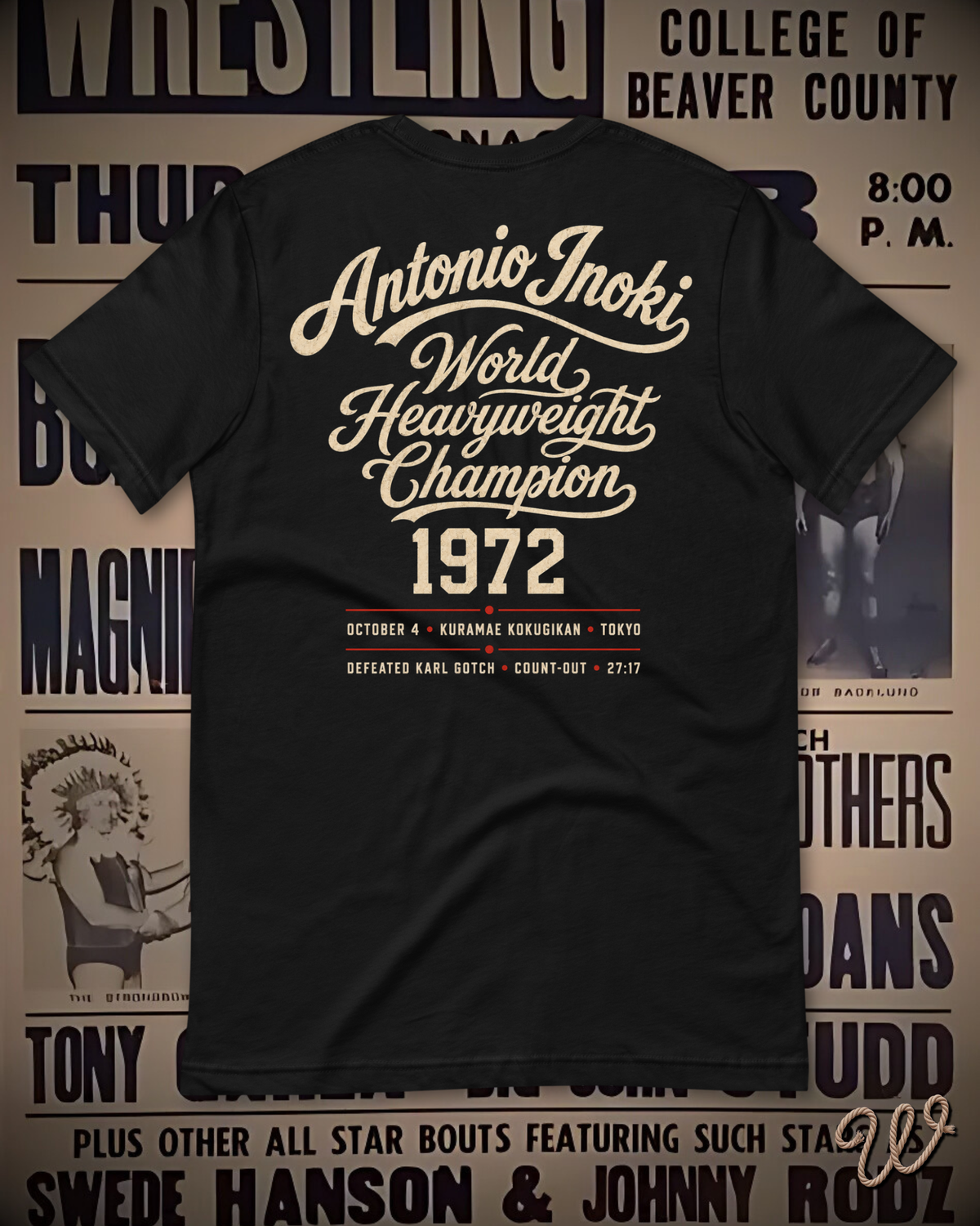 Antonio Inoki - World Champion '72 Shirt