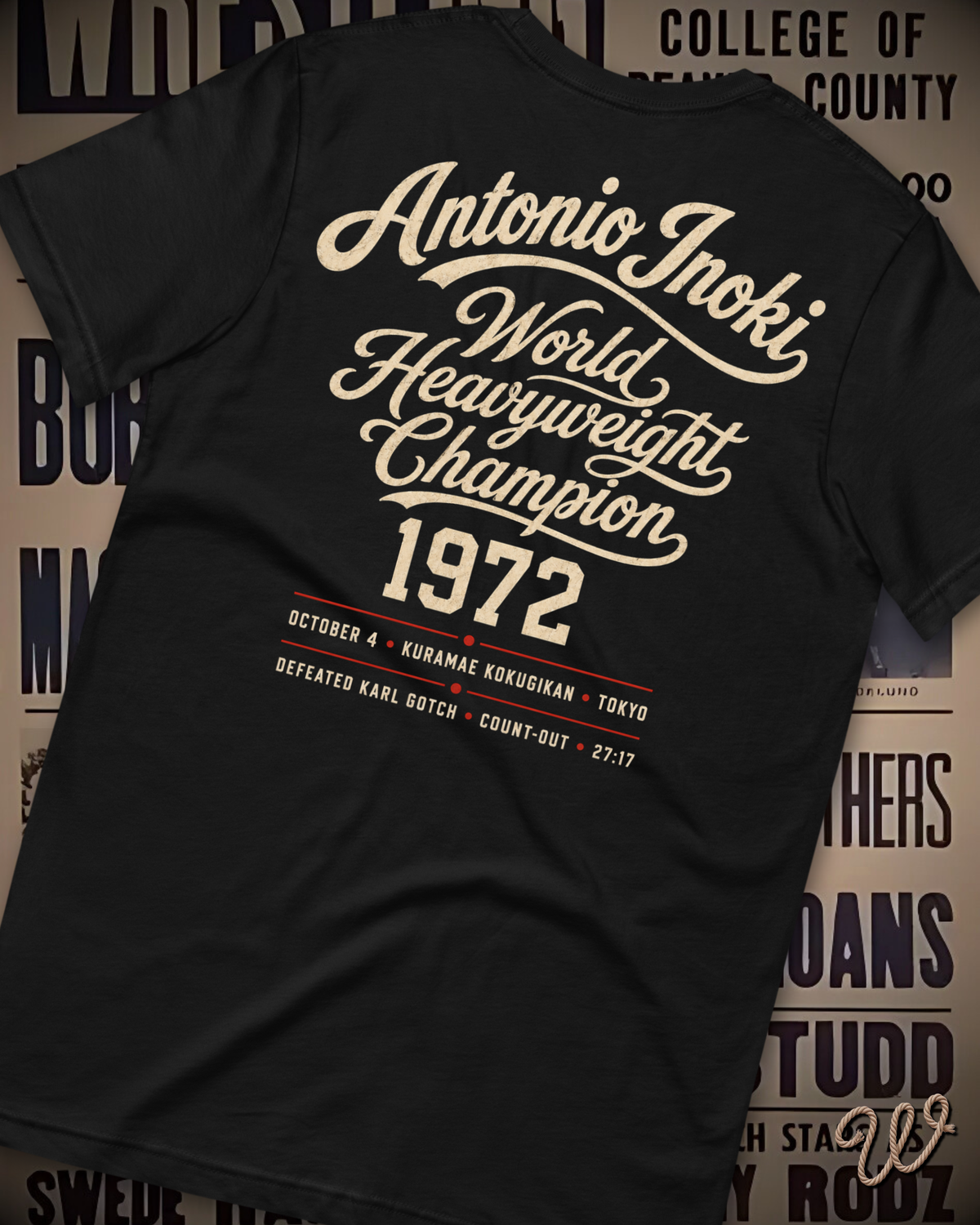 Antonio Inoki - World Champion '72 Shirt