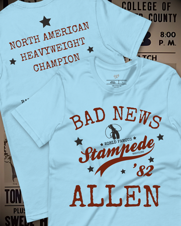 Bad News Allen - Stampede '82 Shirt
