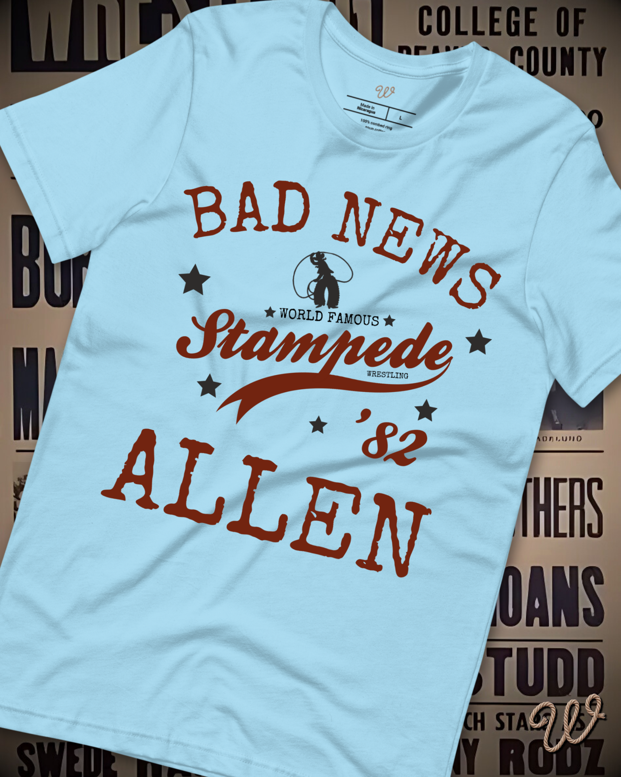 Bad News Allen - Stampede '82 Shirt