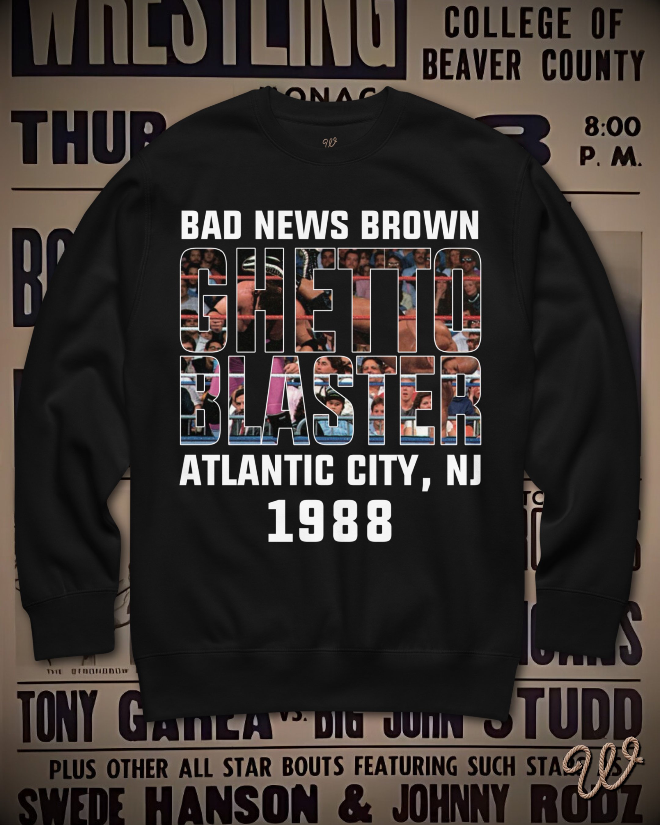 Bad News Brown - Ghetto Blaster '88 Sweatshirt