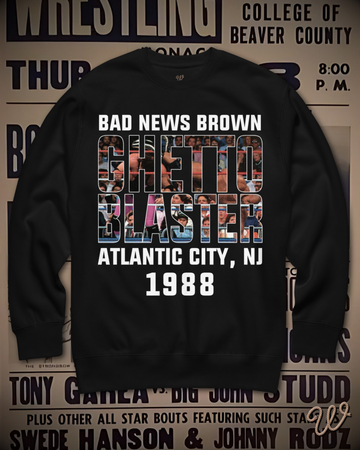 Bad News Brown - Ghetto Blaster '88 Sweatshirt