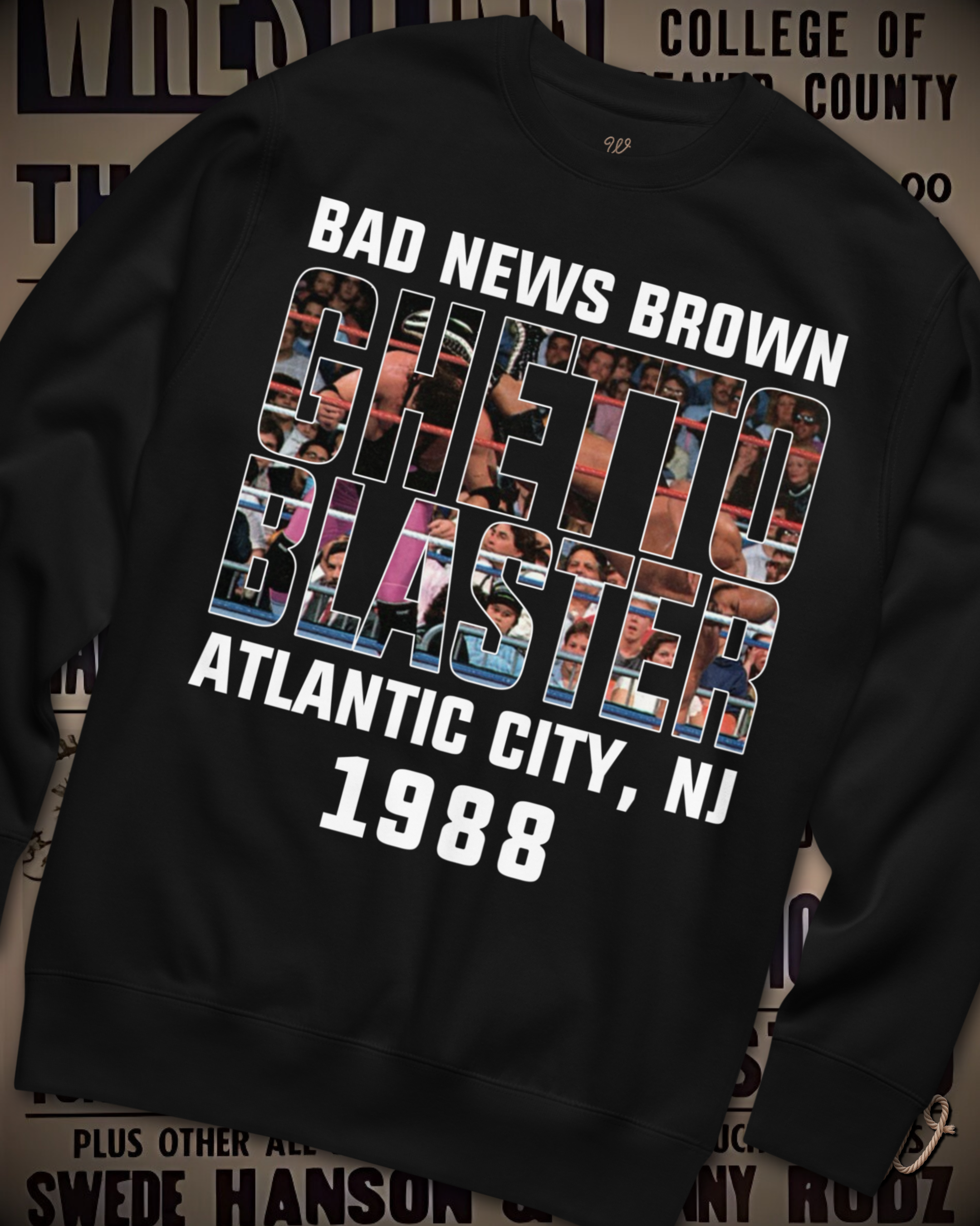 Bad News Brown - Ghetto Blaster '88 Sweatshirt
