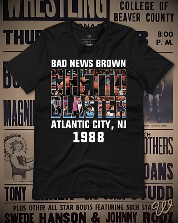 Bad News Brown - Ghetto Blaster '88 Shirt