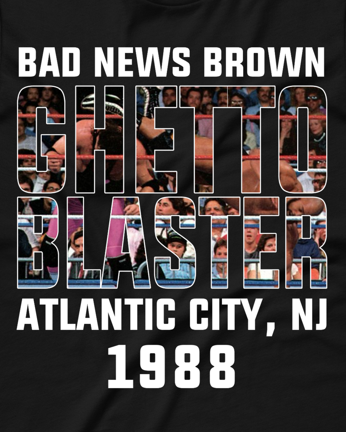 Bad News Brown - Ghetto Blaster '88 Shirt