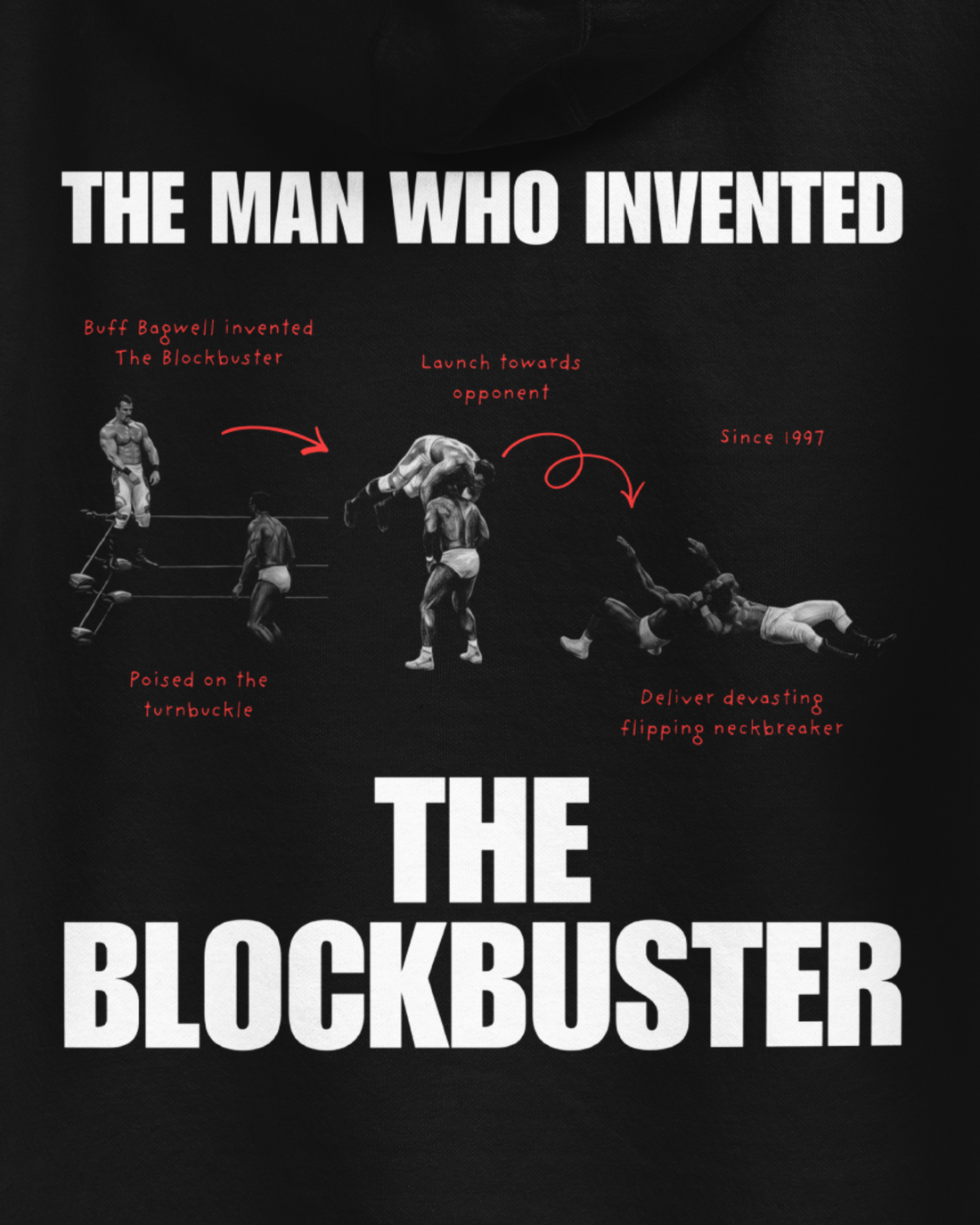 Buff Bagwell – The Original Blockbuster ’97 Hoodie