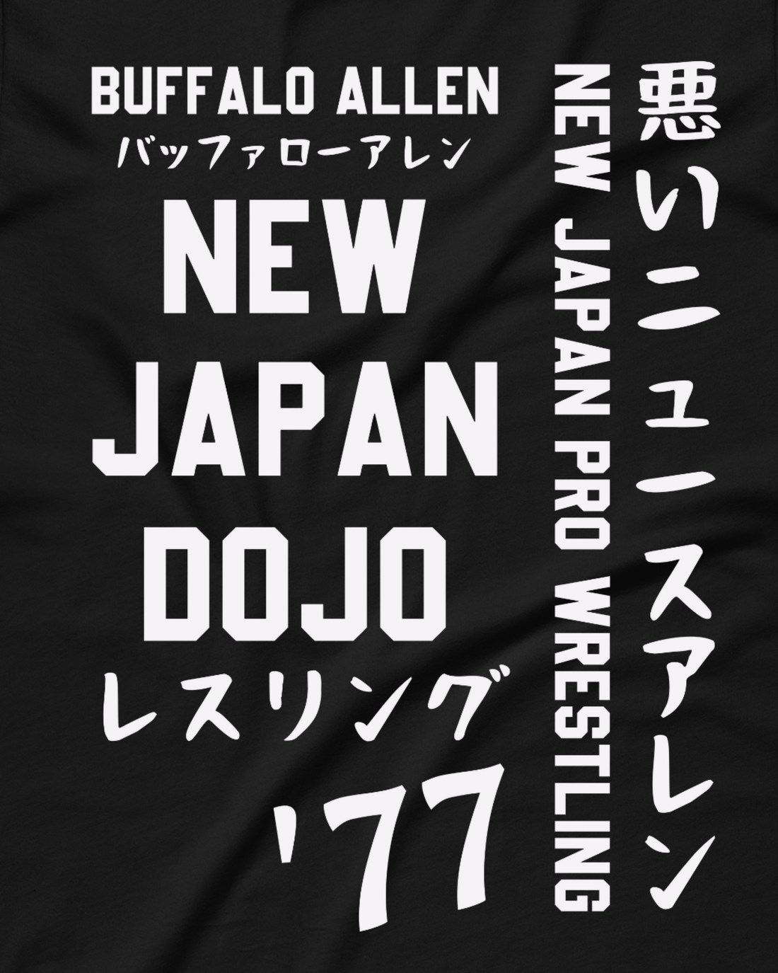 Buffalo Allen - New Japan '77 Shirt