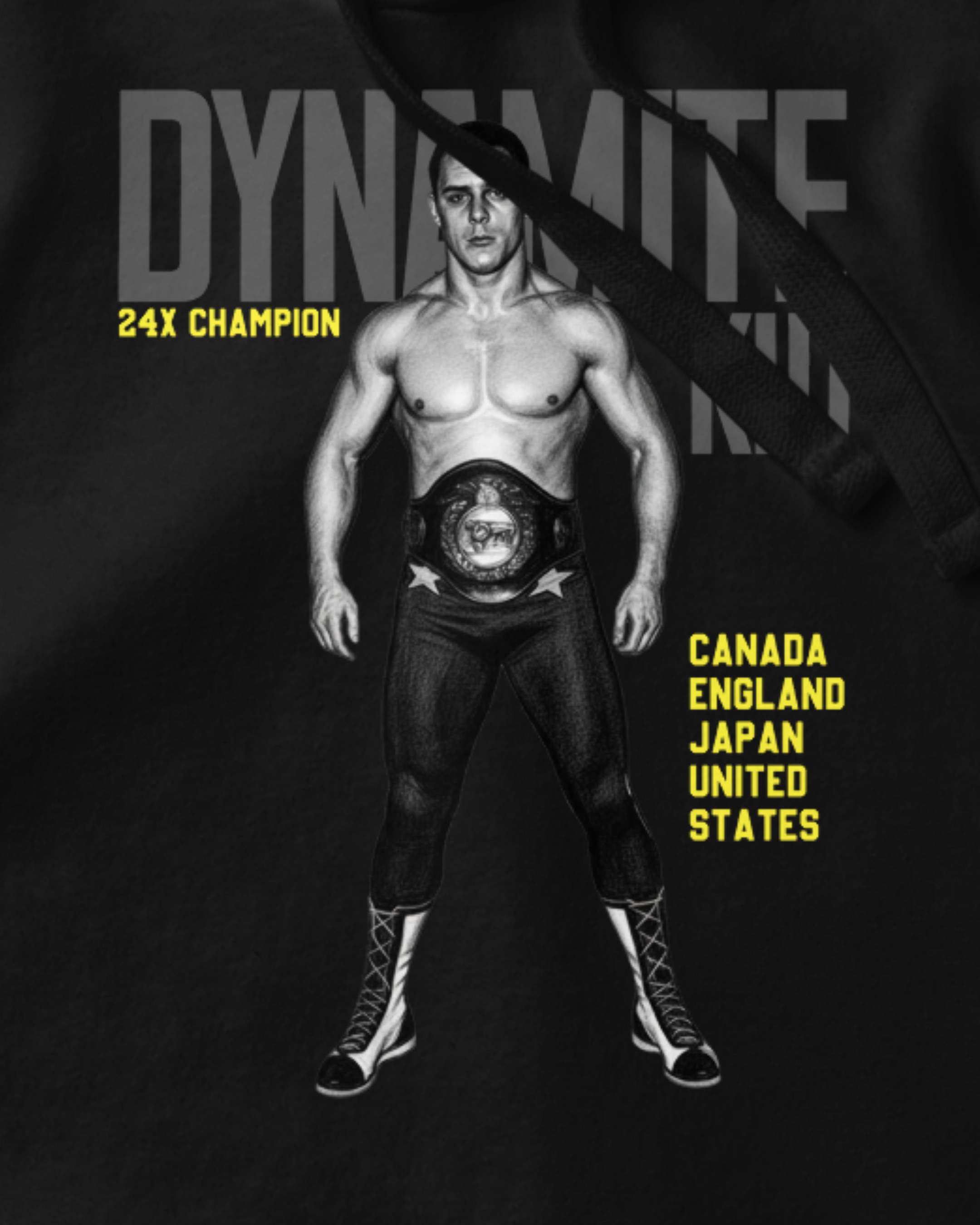 Dynamite Kid - 24X Hoodie
