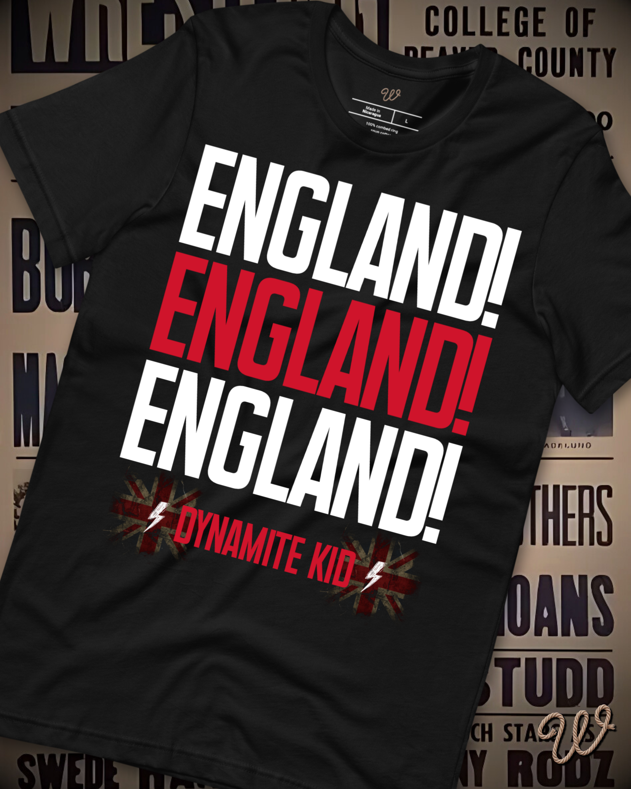 Dynamite Kid – Forged in England Shirt