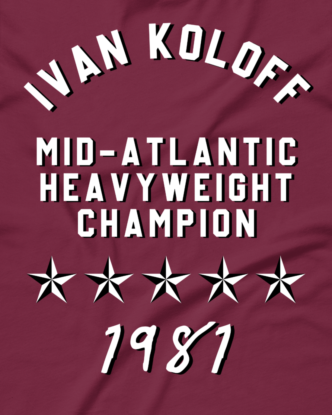 Ivan Koloff - Mid-Atlantic '81 Shirt