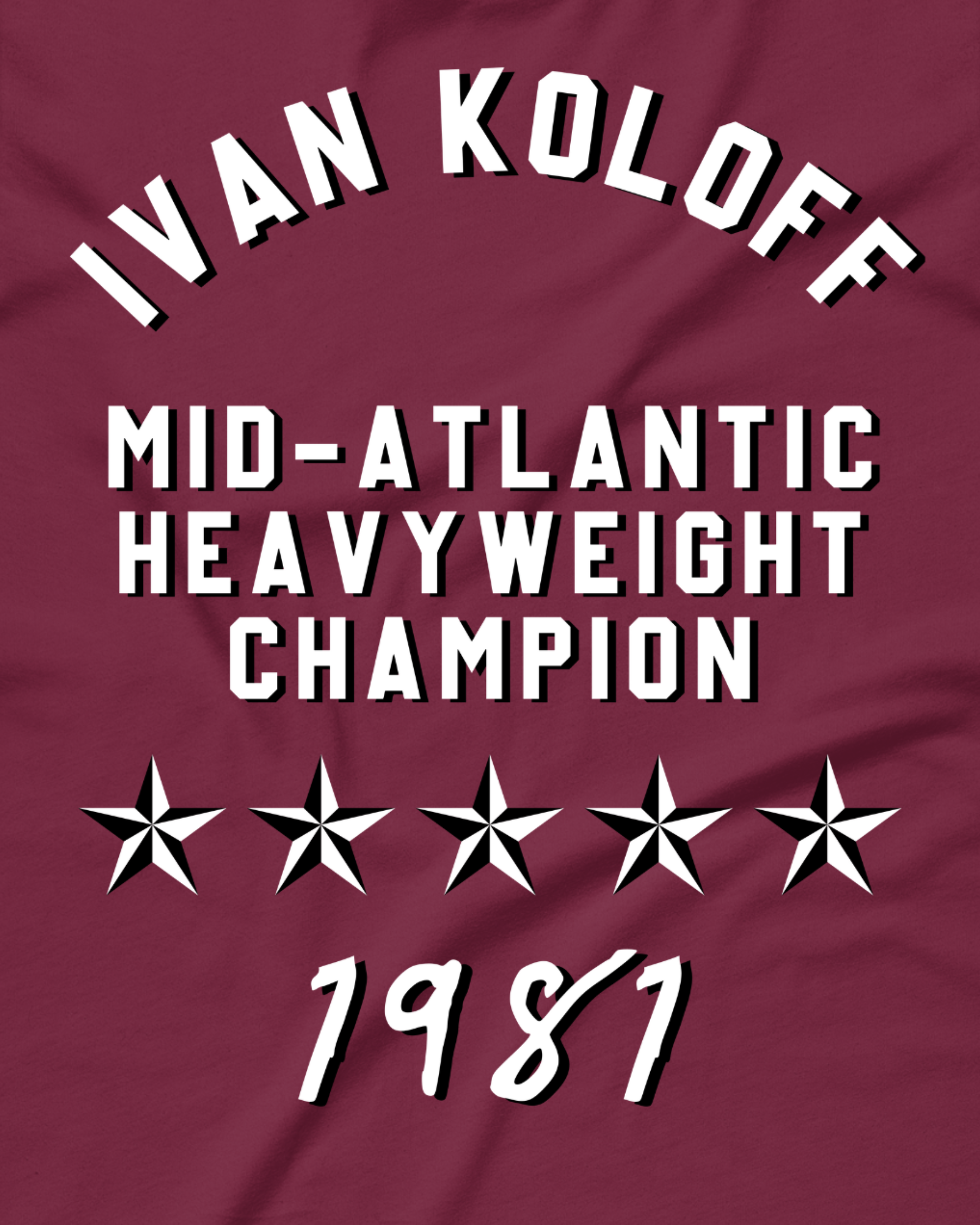 Ivan Koloff - Mid-Atlantic '81 Shirt