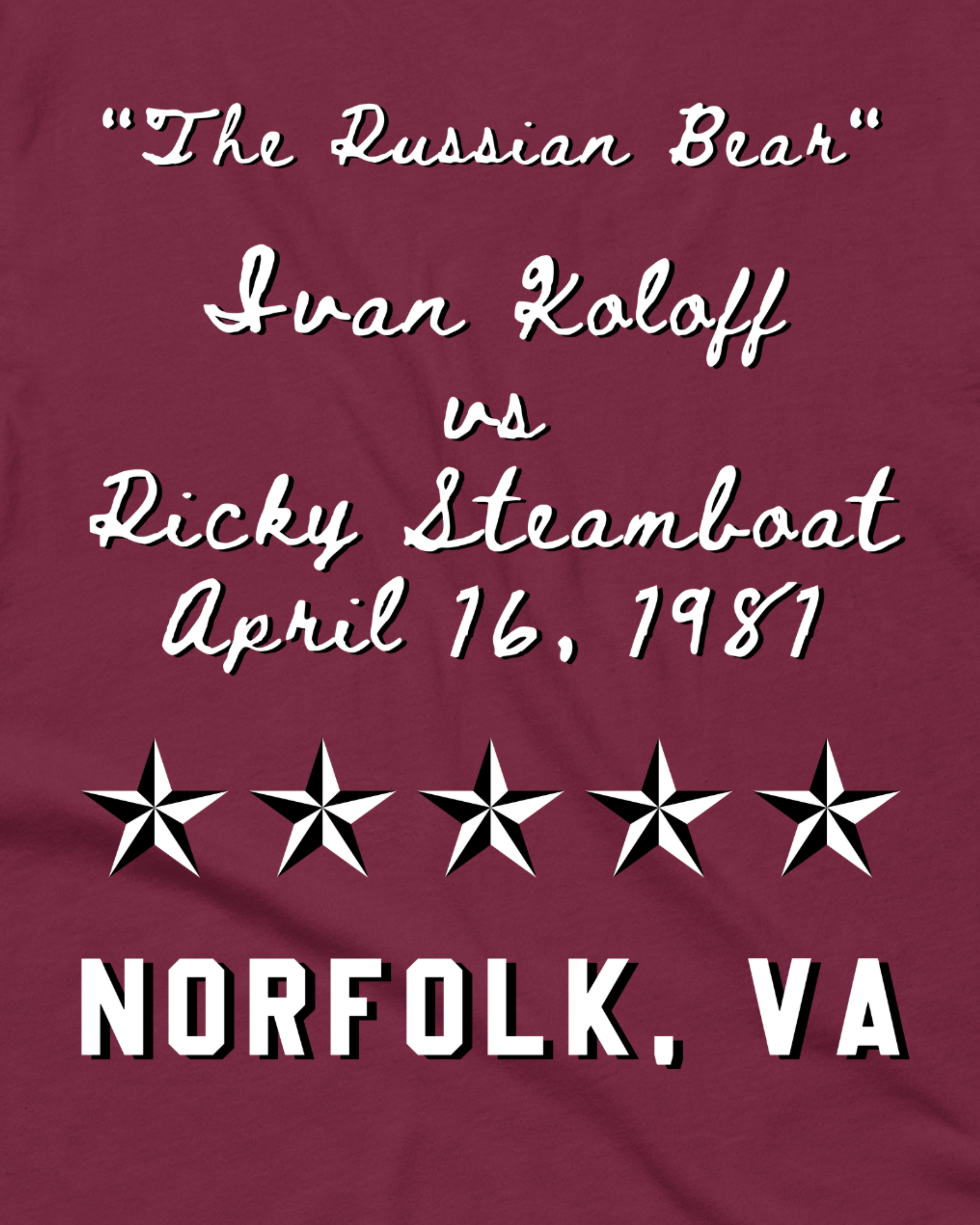 Ivan Koloff - Mid-Atlantic '81 Shirt