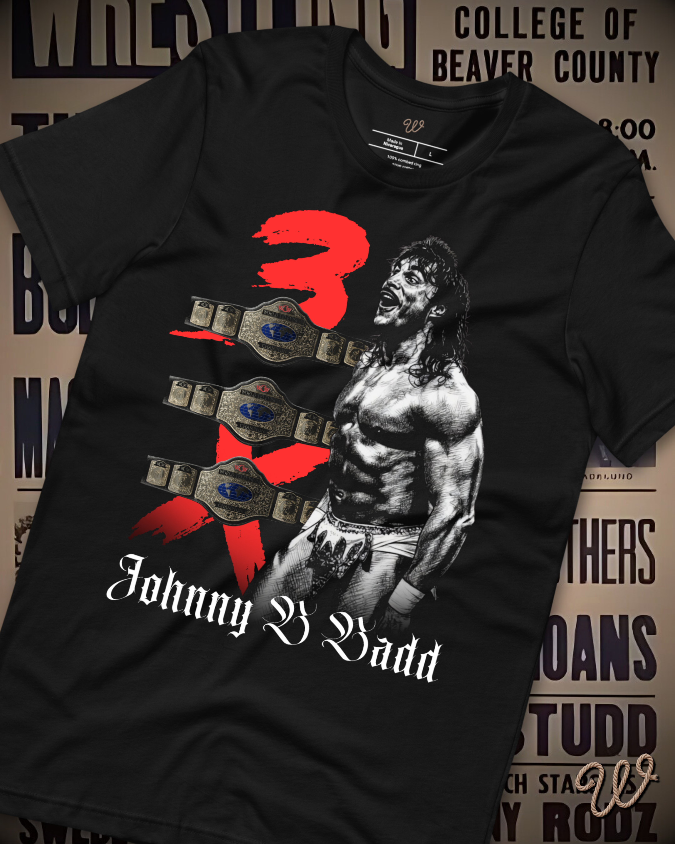 Johnny B Badd - 3x TV Champ Shirt