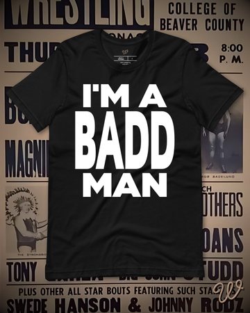 Johnny B Badd - I'm a Badd Man Retro Shirt