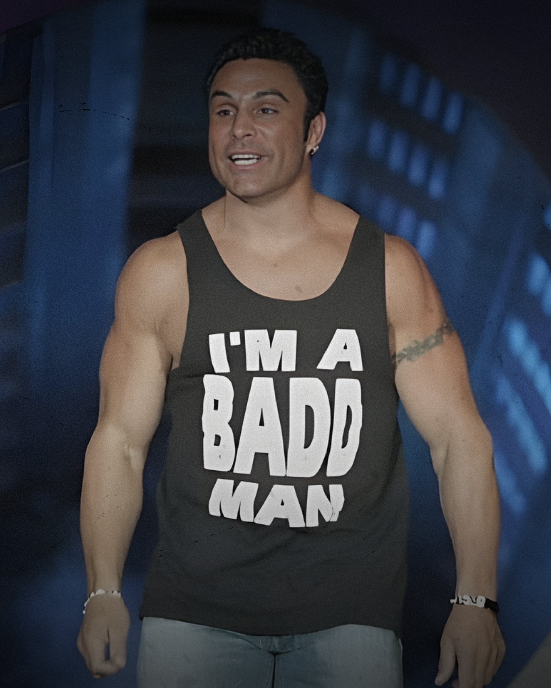 Johnny B Badd - I'm a Badd Man Retro Shirt