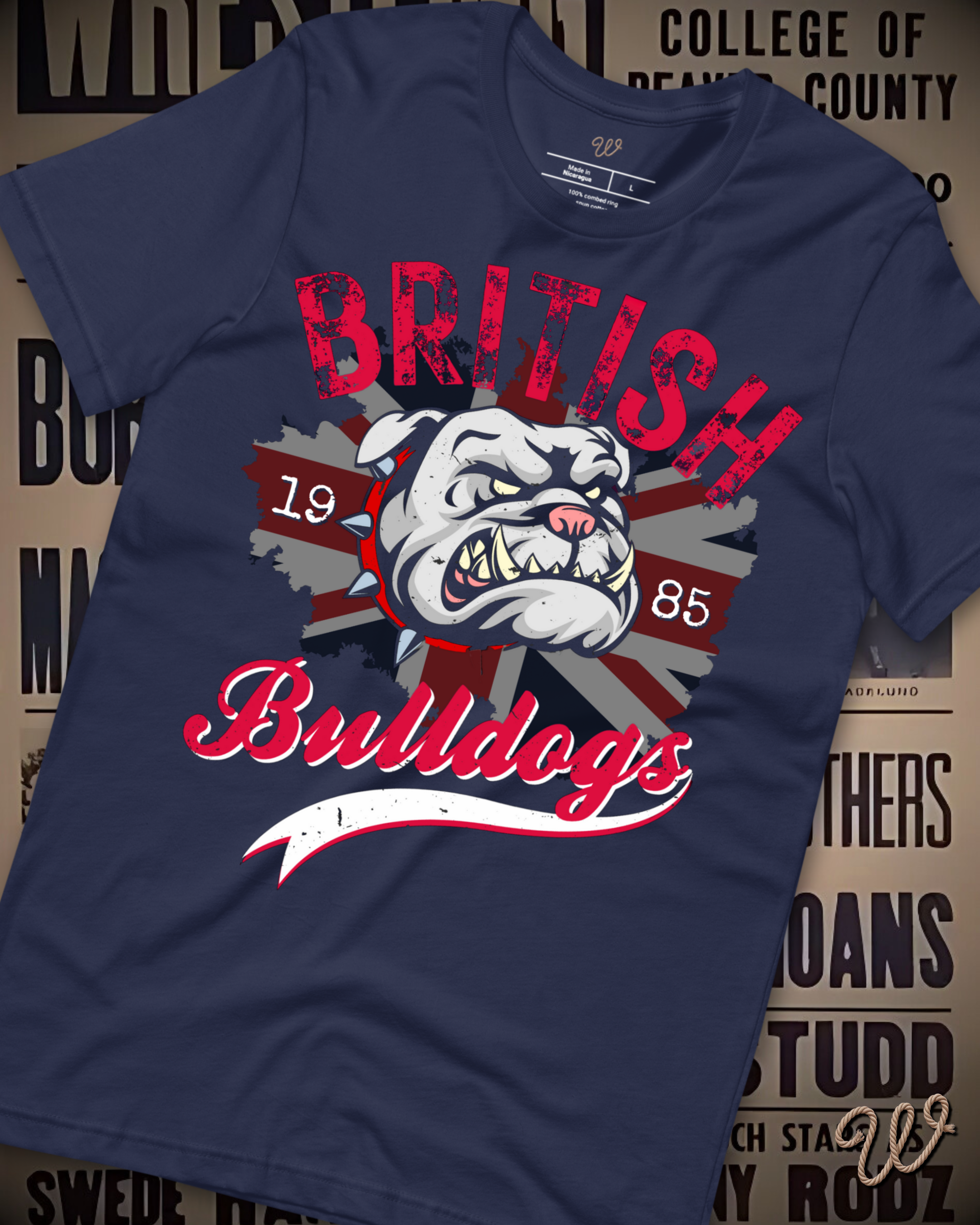 The British Bulldogs – The Invasion ’85 Shirt